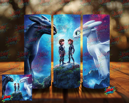 Inspired by Toothless Sublimation Prints