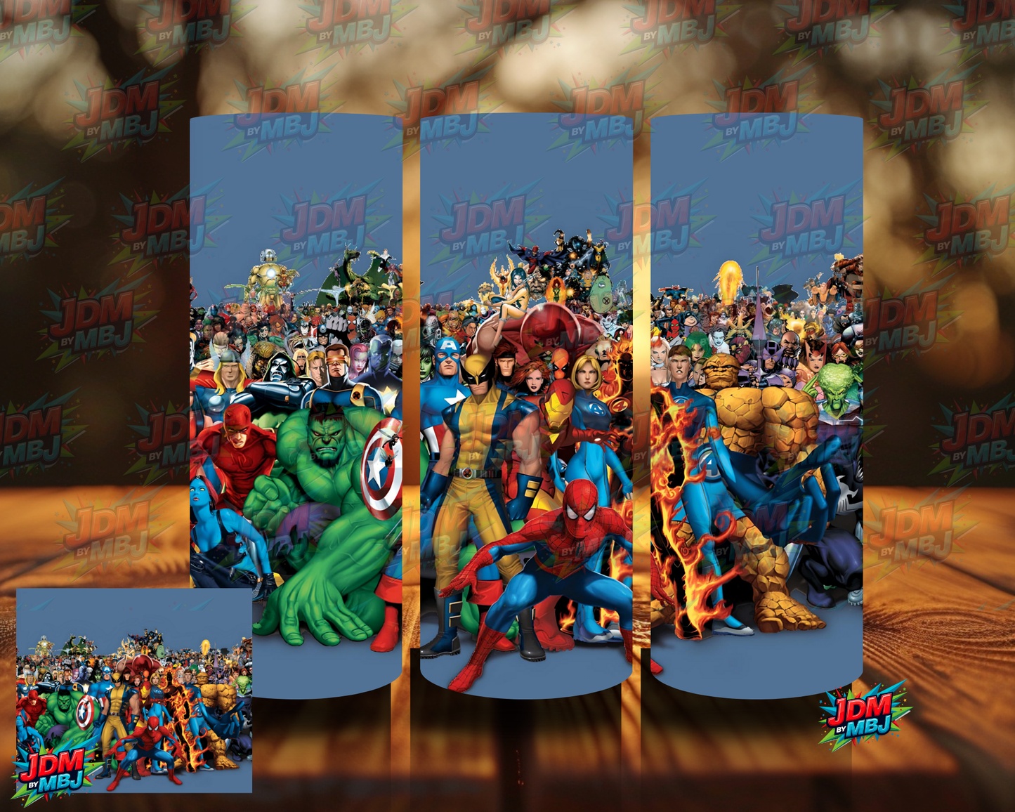 Inspired by Marvel Sublimation Prints