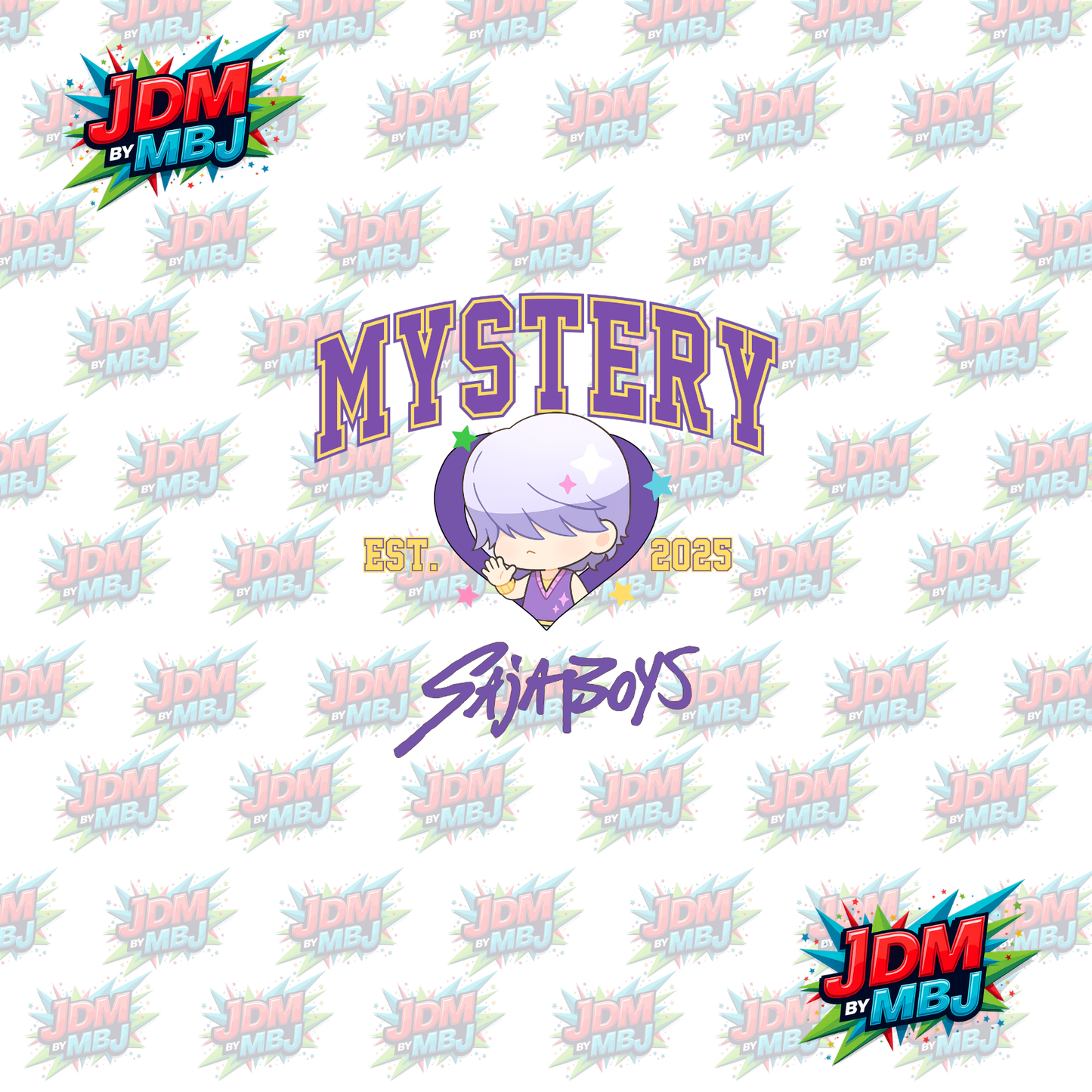 Iron On - Mystery "Saja Boys" "K-Pop" DTF 20cm