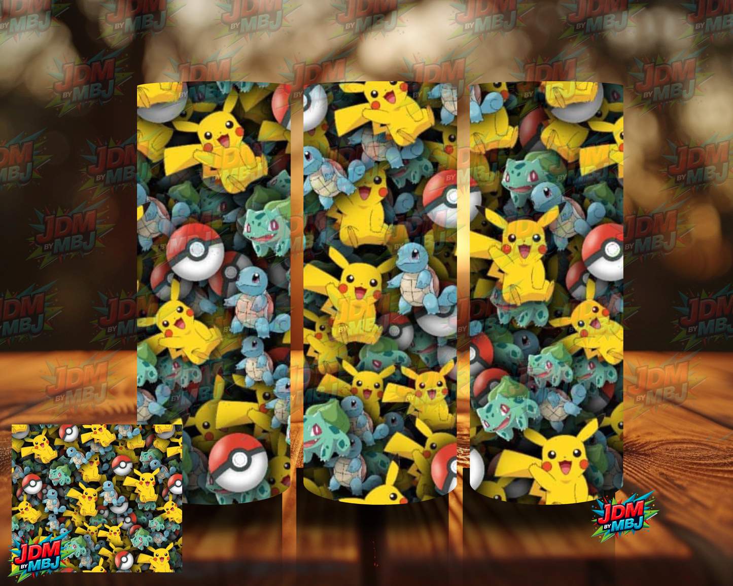 Inspired by Pokémon Sublimation Prints