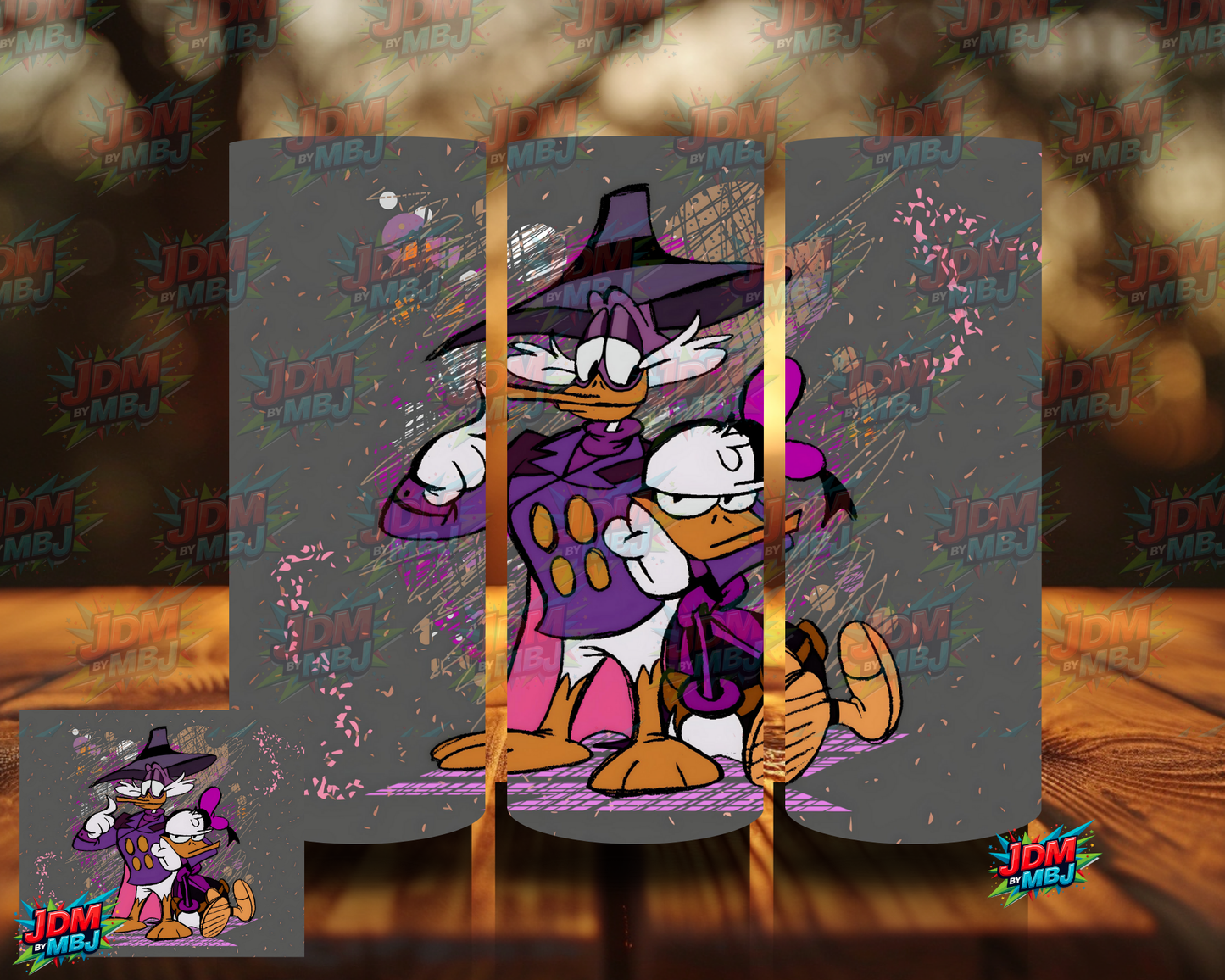 Inspired by Dark Wing Duck Sublimation Prints