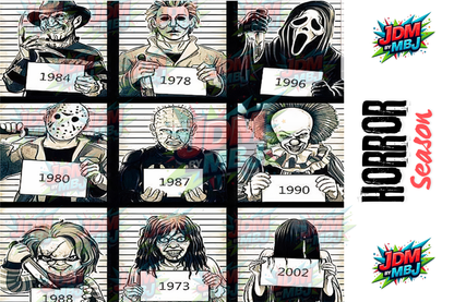 Inspirado en el terror [Volumen 2] Impresiones por sublimación