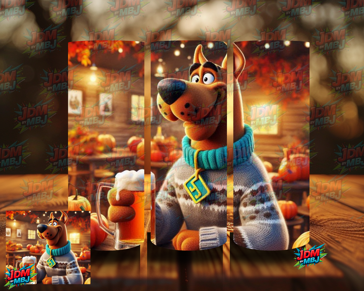 Inspired by Scooby Doo Sublimation Prints