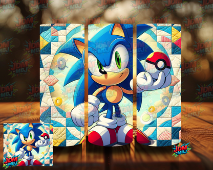 Inspired by Sonic The Hedgehog Sublimation Prints