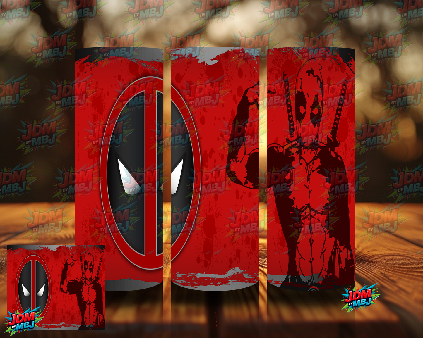 Inspired by Dead Pool Sublimation Prints