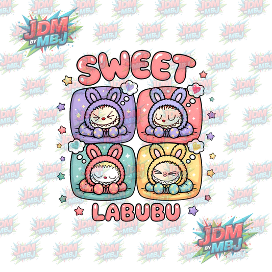 Iron On - Labubu DTF 20cm