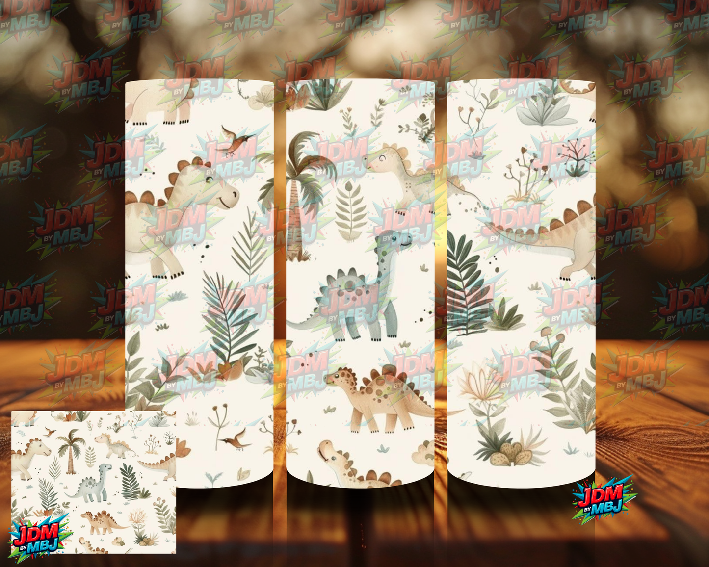 Inspired by Dinosaur's Sublimation Prints