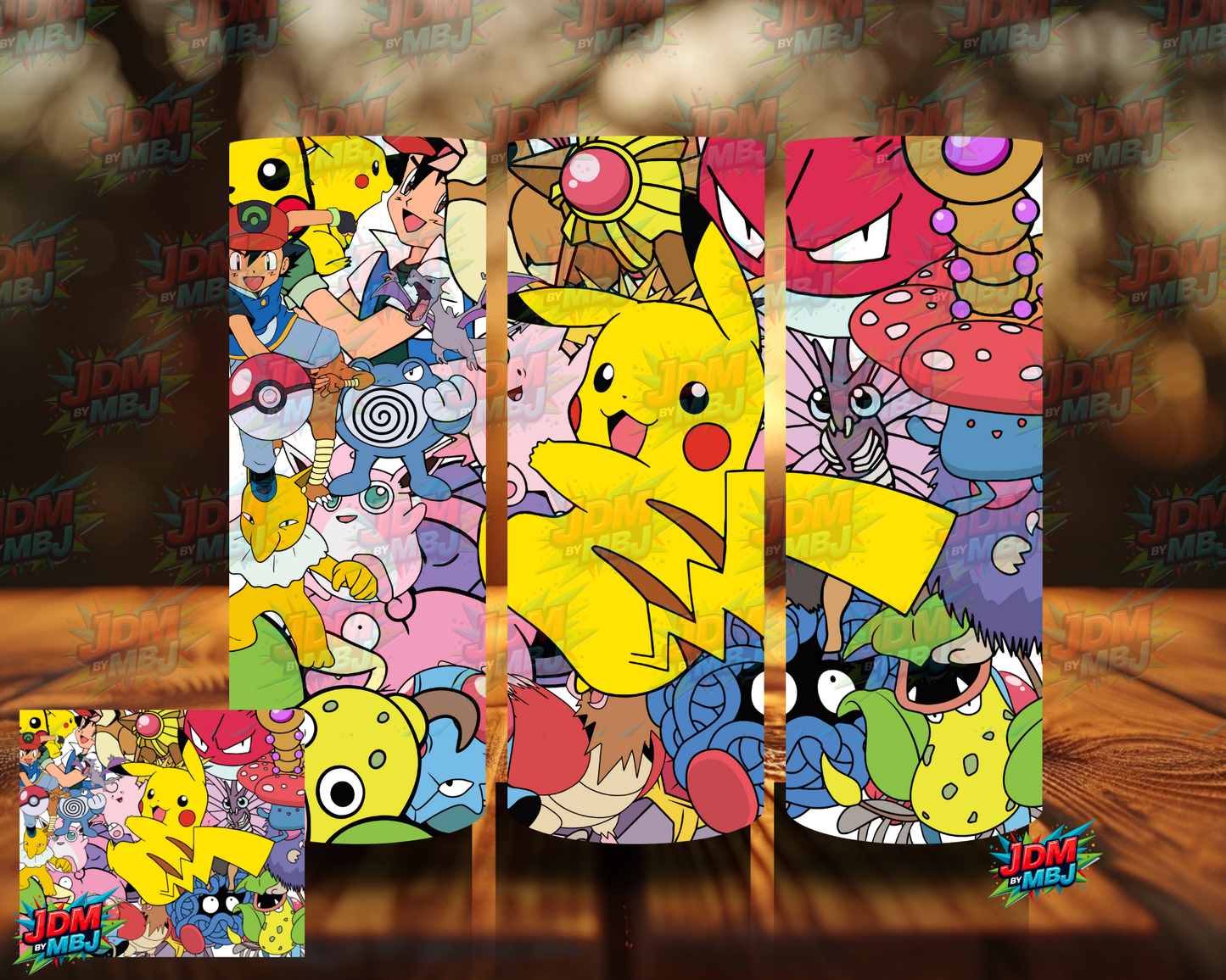 Inspired by Pokémon Sublimation Prints