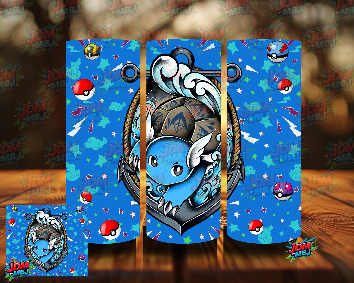 Inspired by Pokémon Sublimation Prints