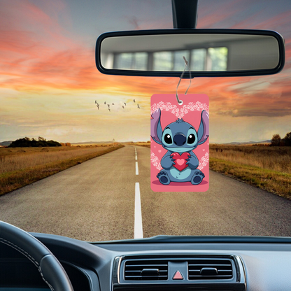 Inspired by Stitch Car Air Freshener Sublimation Prints