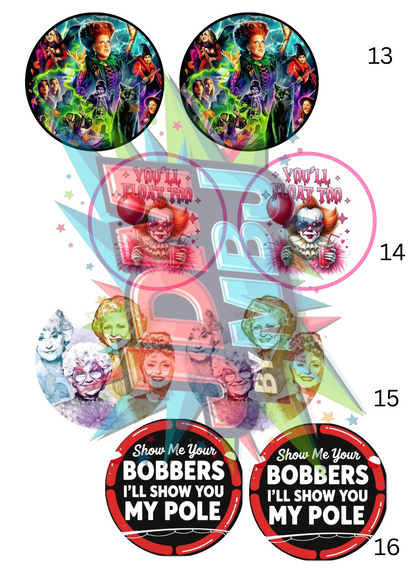 Impresiones por sublimación de posavasos para coche (8 por página)