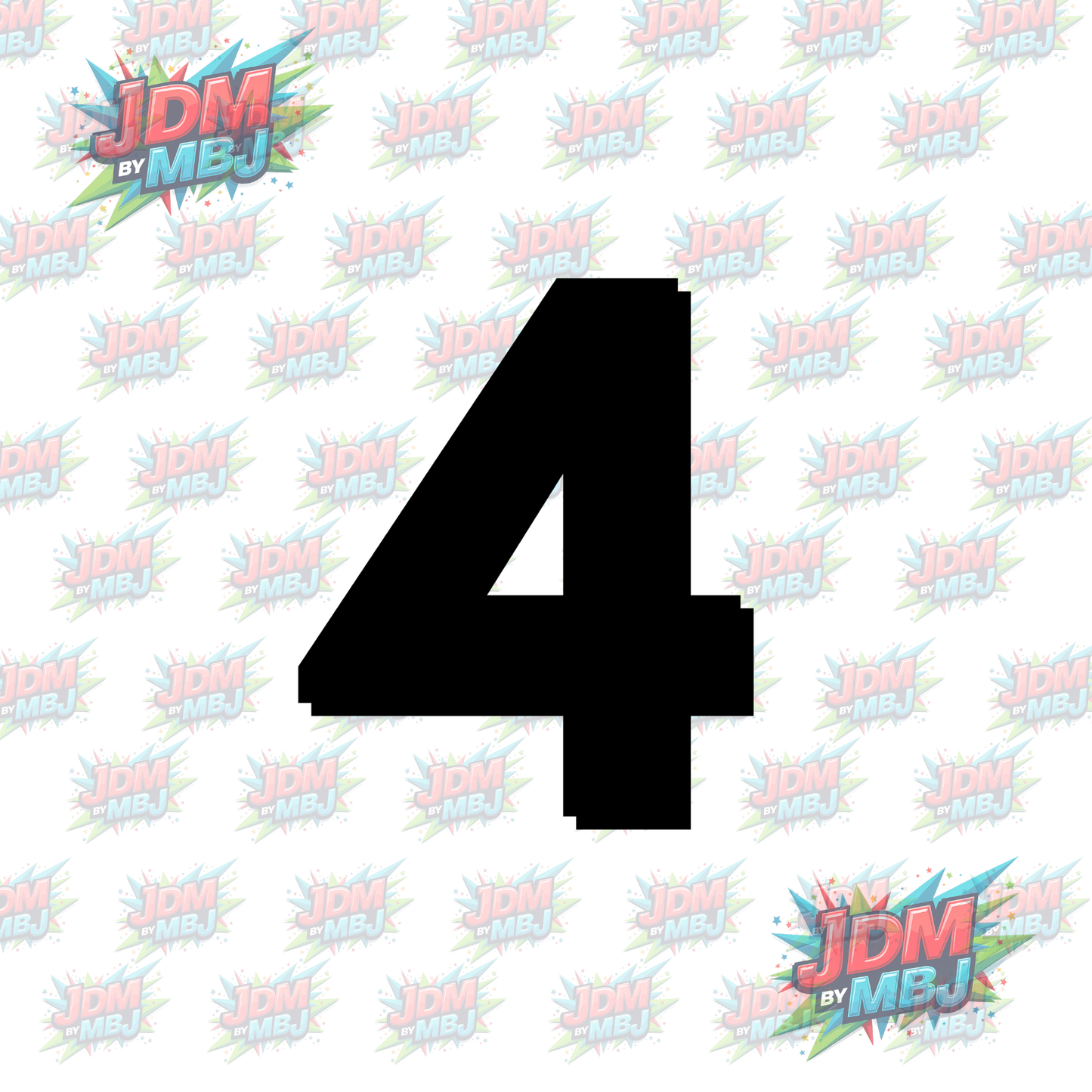 Iron On - Jersey Numbers DTF