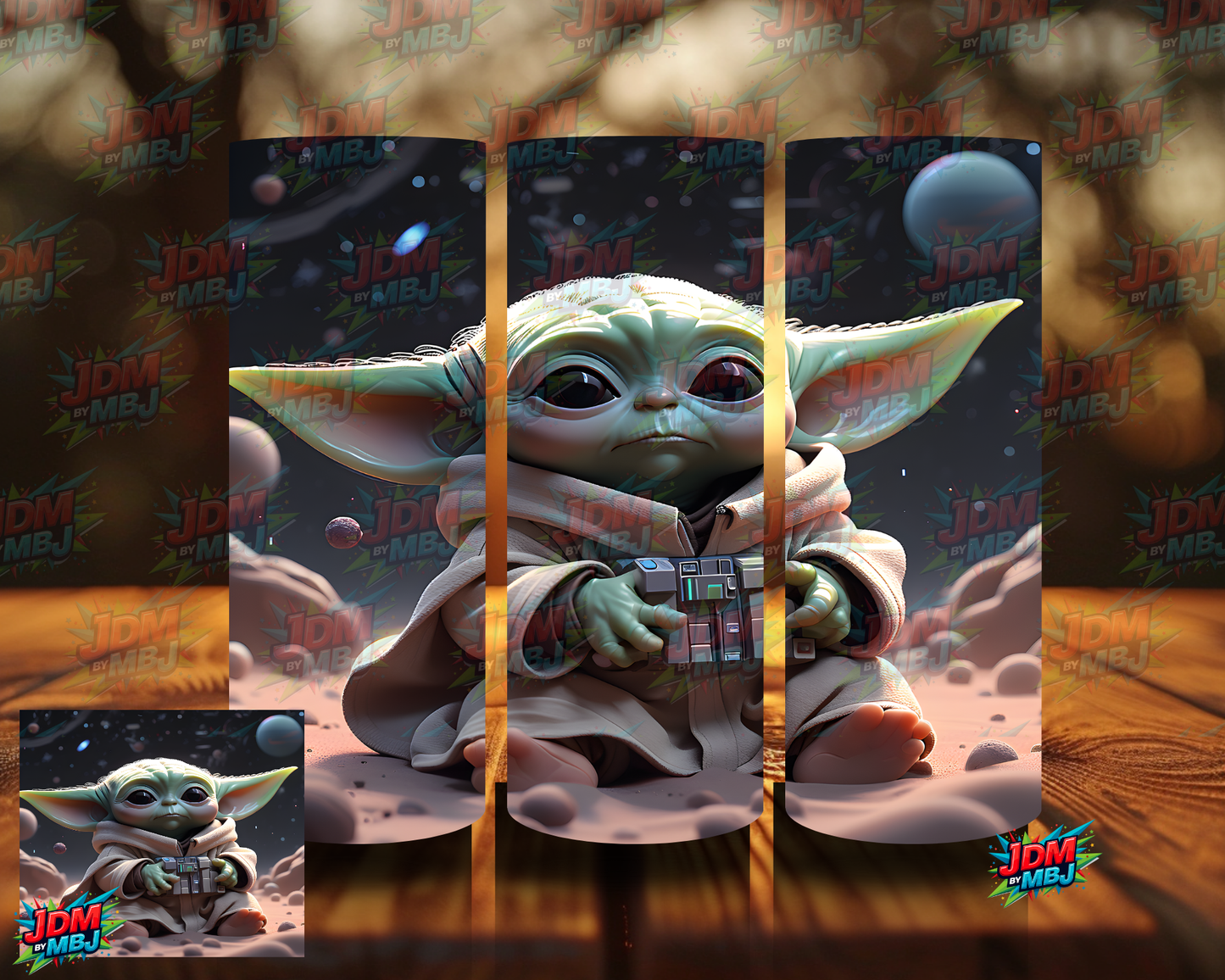 Inspired by Yoda Sublimation Prints