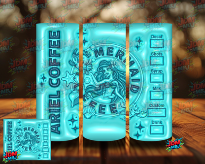 Bubble Style "Coffee" Sublimation Prints