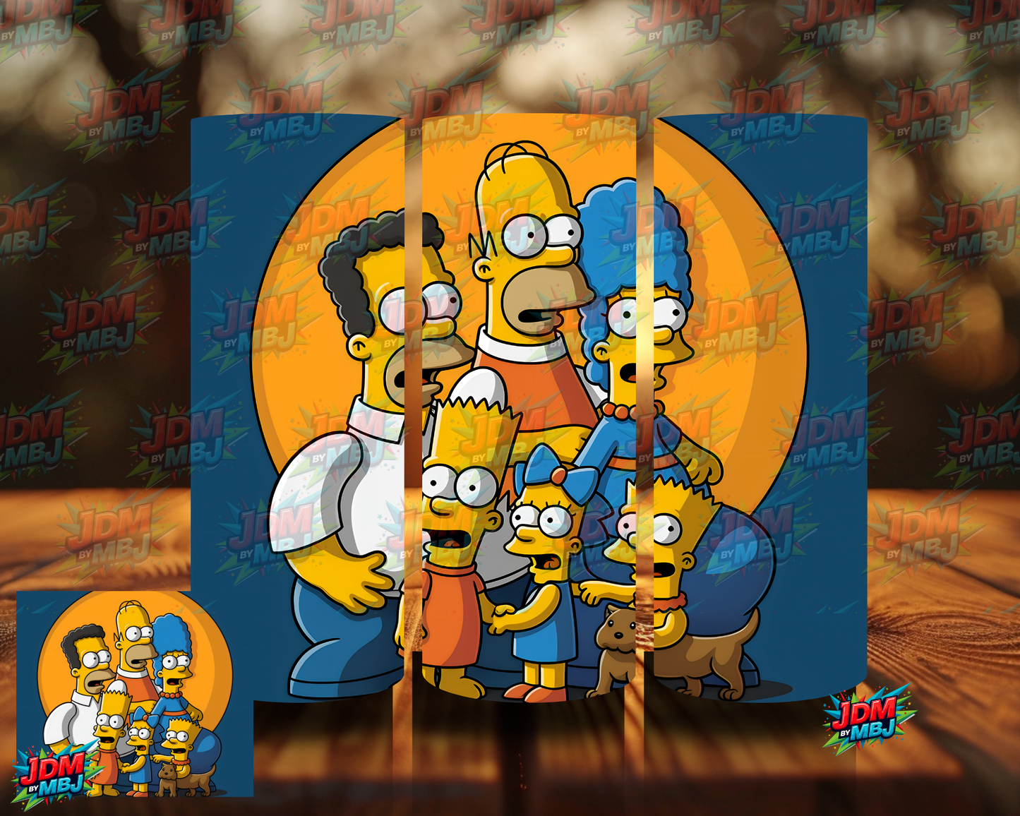 Inspired by The Simpson Sublimation Prints