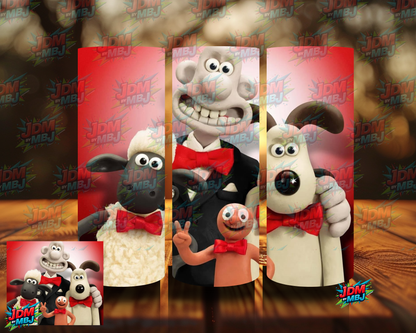 Inspired by Wallace & Gromit Sublimation Prints