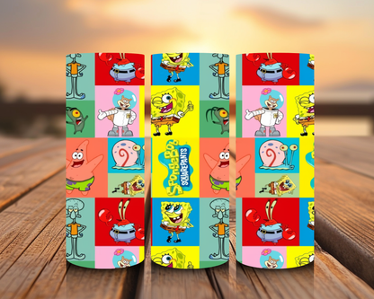 Inspired by Sponge Bob Square Pants Sublimation Prints