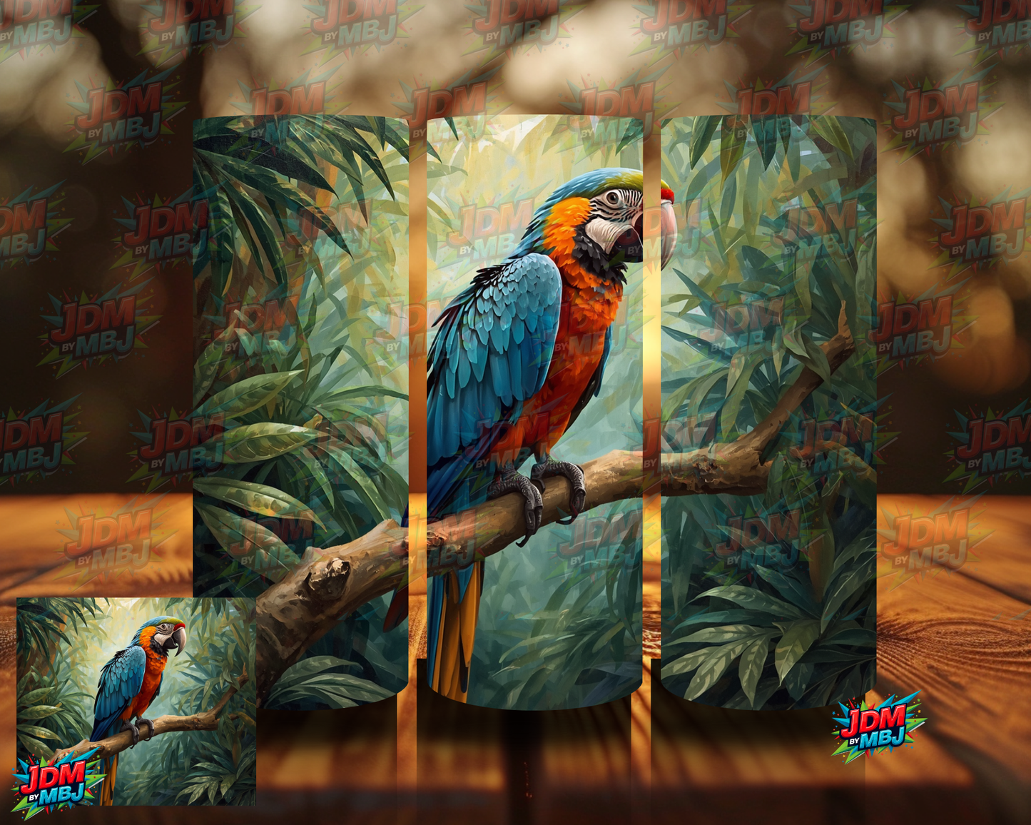 Inspired by Macaw Parrot's Sublimation Prints
