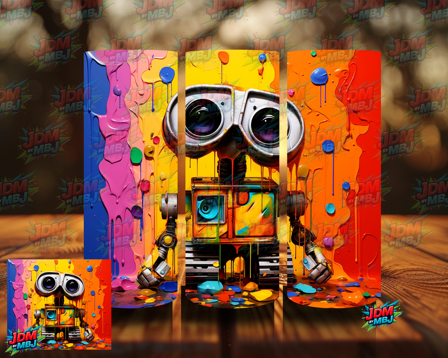 Inspired by Wall-E Sublimation Prints