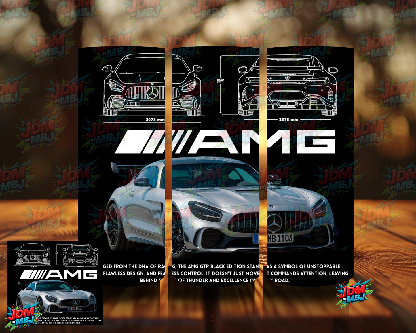 Inspired by Car Brands Sublimation Prints