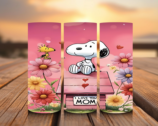 Inspirado en las impresiones de sublimación de Snoopy