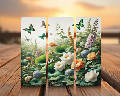 Impresiones de sublimación de aves y mariposas