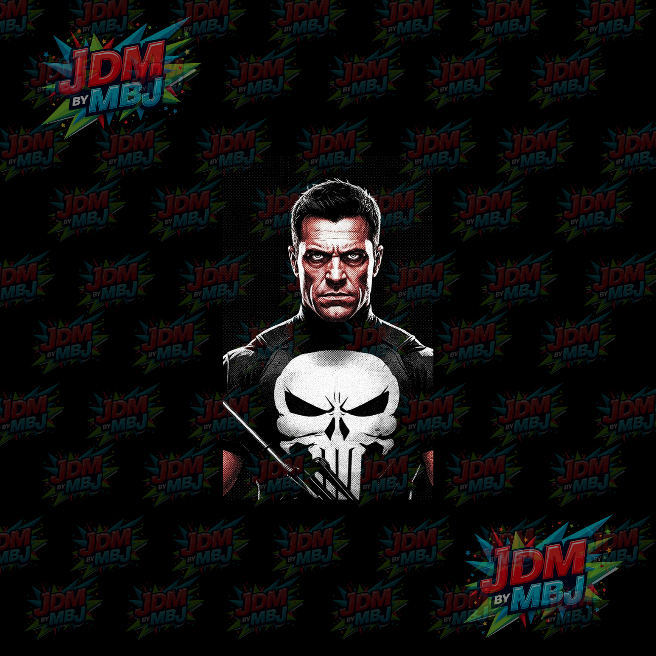 Iron On - Marvel/DC Halftone DTF