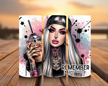 Inspirado en las impresiones de sublimación de Tattoo Girl