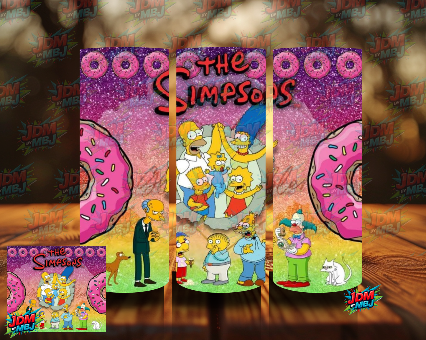 Inspired by The Simpson Sublimation Prints