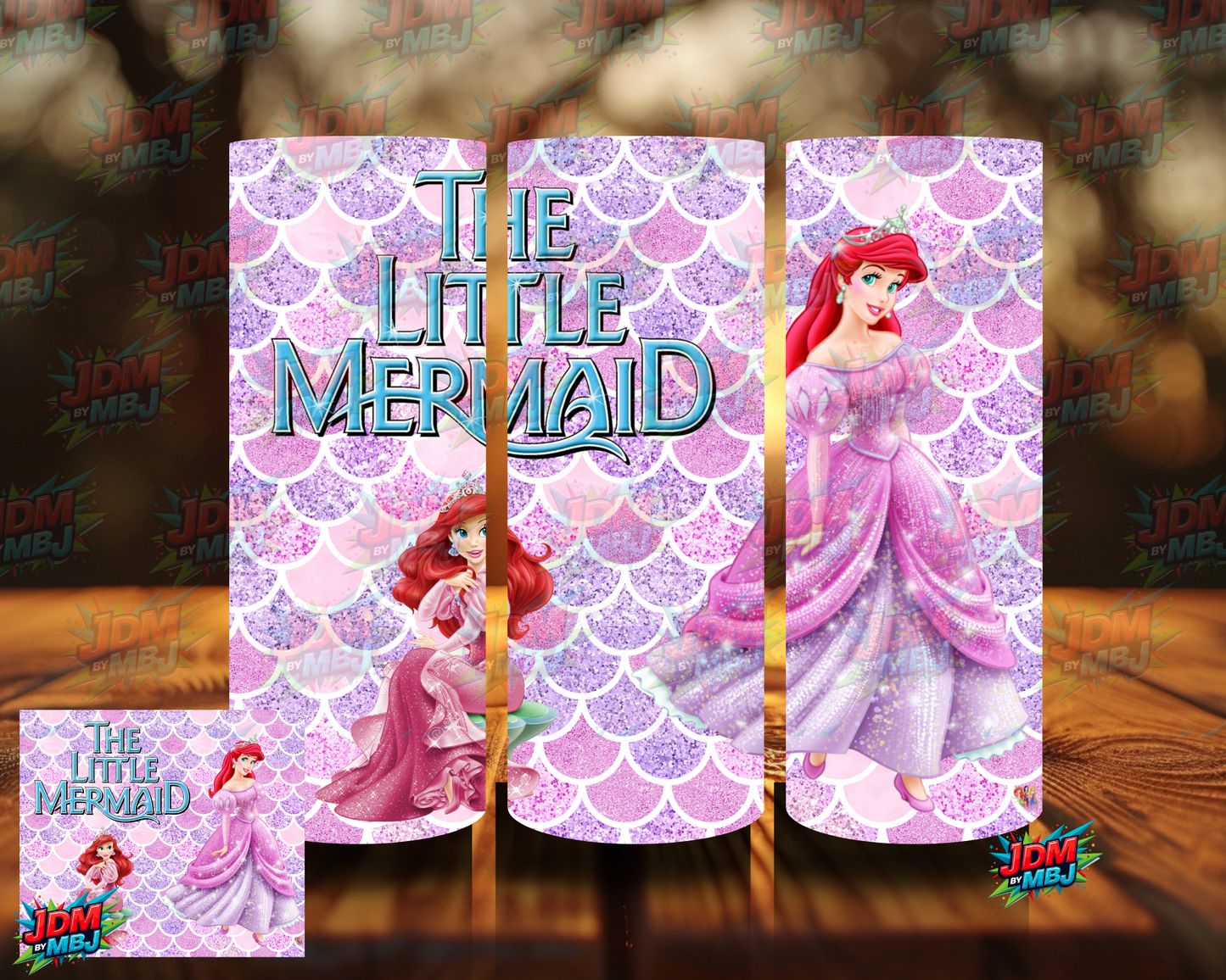 Inspired by The Little Mermaid Sublimation Prints