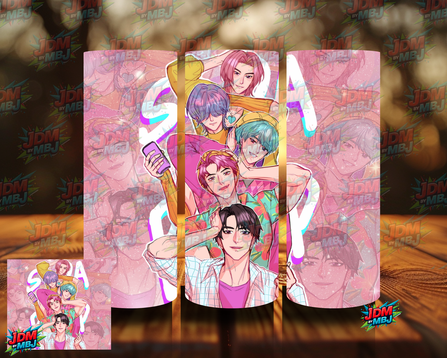 Inspired by K-POP Demon Hunters Sublimation Prints Volume 3