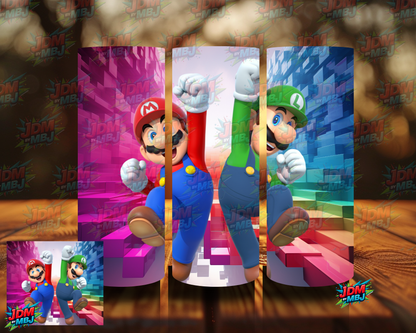 Inspired by Super Mario Sublimation Prints