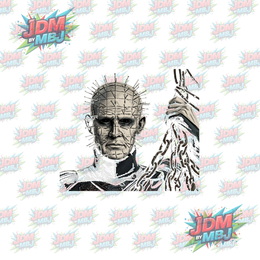 Iron On - Horror 'Halftone' DTF