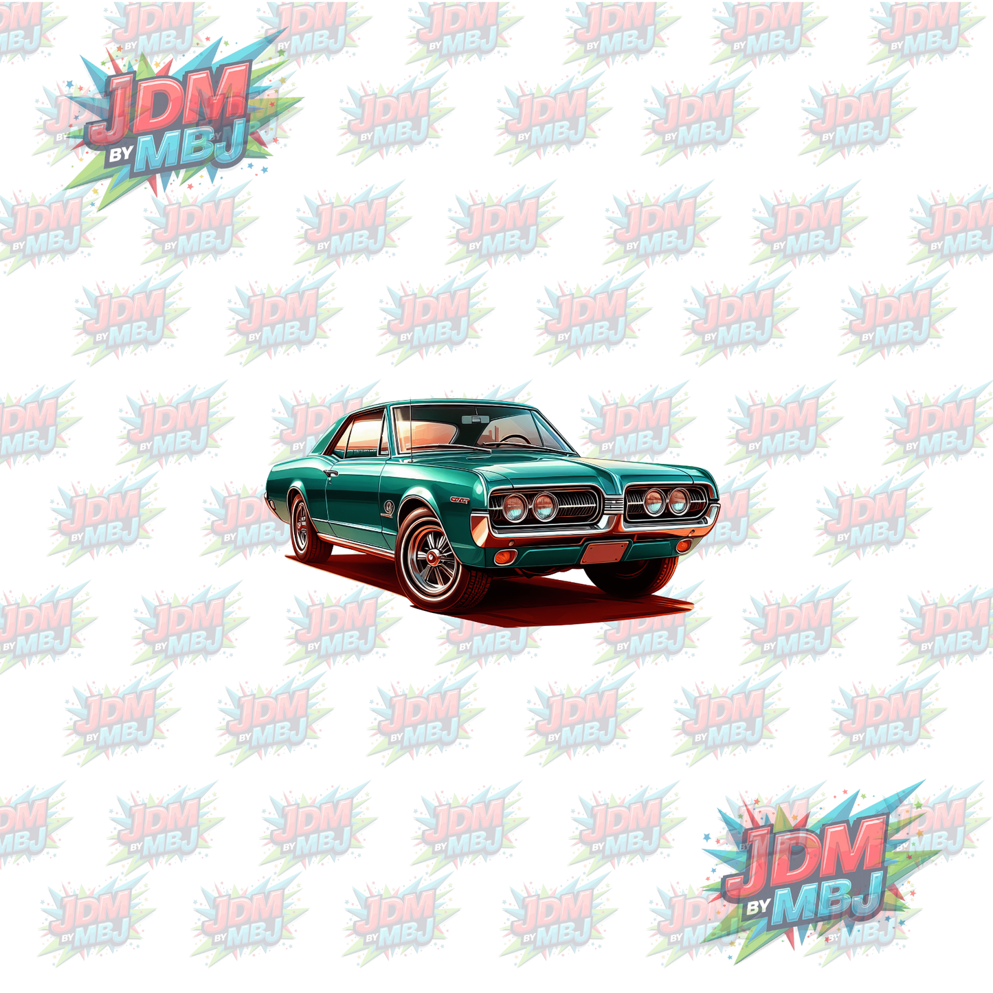 Iron On - Classic Vintage Cars DTF 20cm