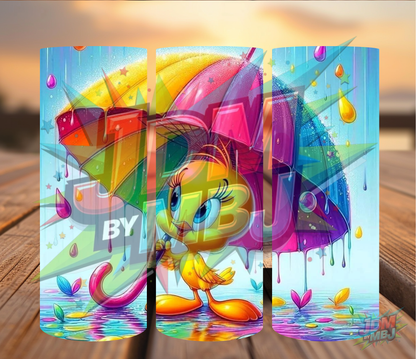 Inspirado en las impresiones de sublimación de Looney Tunes