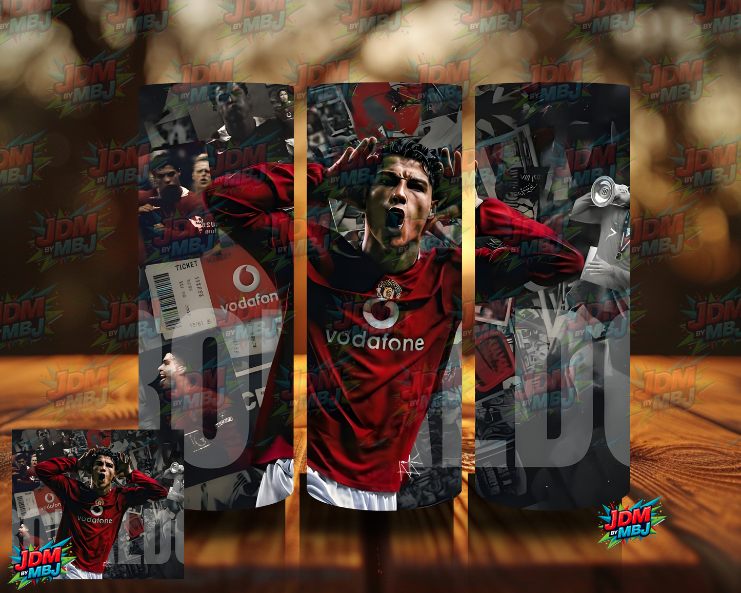 Inspired by Cristiano Ronaldo Sublimation Prints