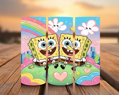 Inspired by Sponge Bob Square Pants Sublimation Prints