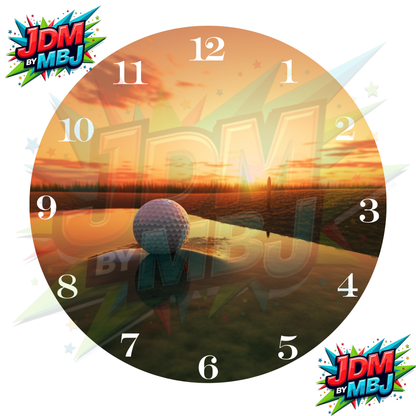 Impresiones de sublimación de relojes de 8 pulgadas (20 cm x 20 cm) - Inspiradas en la moda masculina