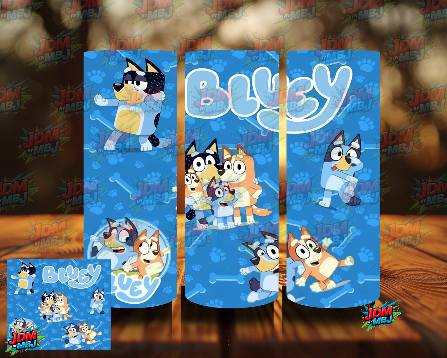 Inspired by Bluey Sublimation Prints