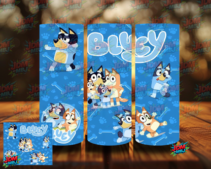 Inspired by Bluey Sublimation Prints