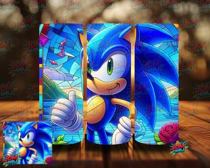 Inspired by Sonic The Hedgehog Sublimation Prints