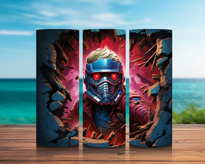 Inspired by 3D Super Hero in Wall Sublimation Prints