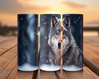 Inspirado en impresiones de sublimación de lobos