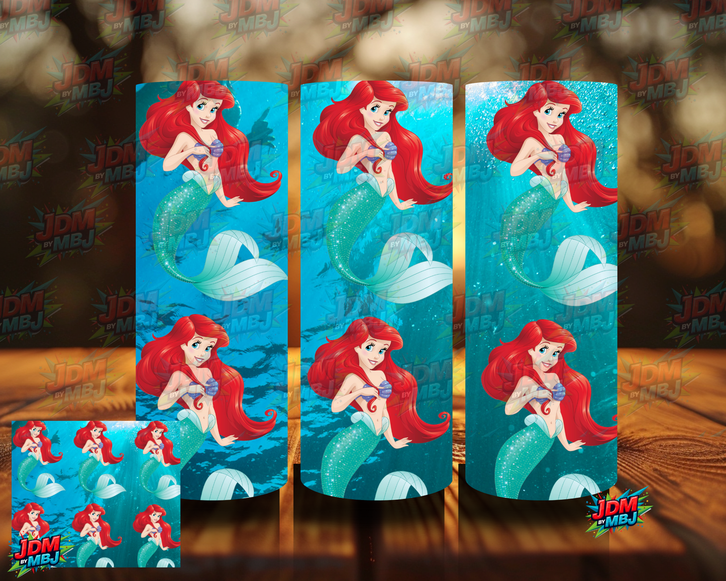 Inspired by The Little Mermaid Sublimation Prints