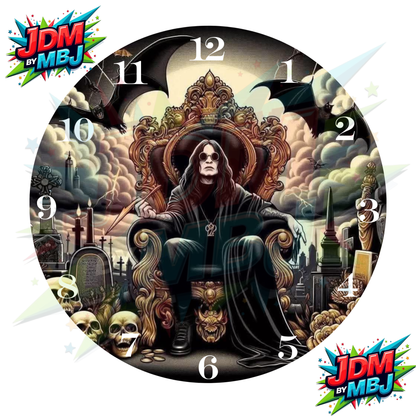 Impresiones de sublimación de relojes de 8 pulgadas (20 cm x 20 cm) - Inspiradas en la moda masculina