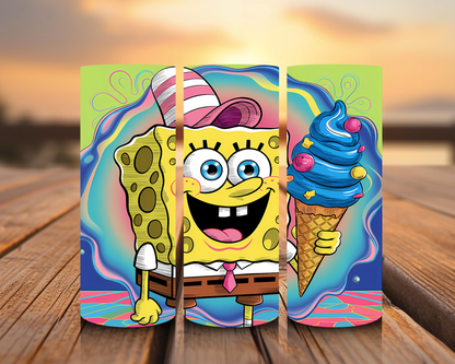 Inspired by Sponge Bob Square Pants Sublimation Prints