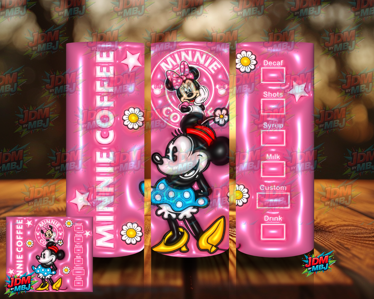 Bubble Style "Coffee" Sublimation Prints