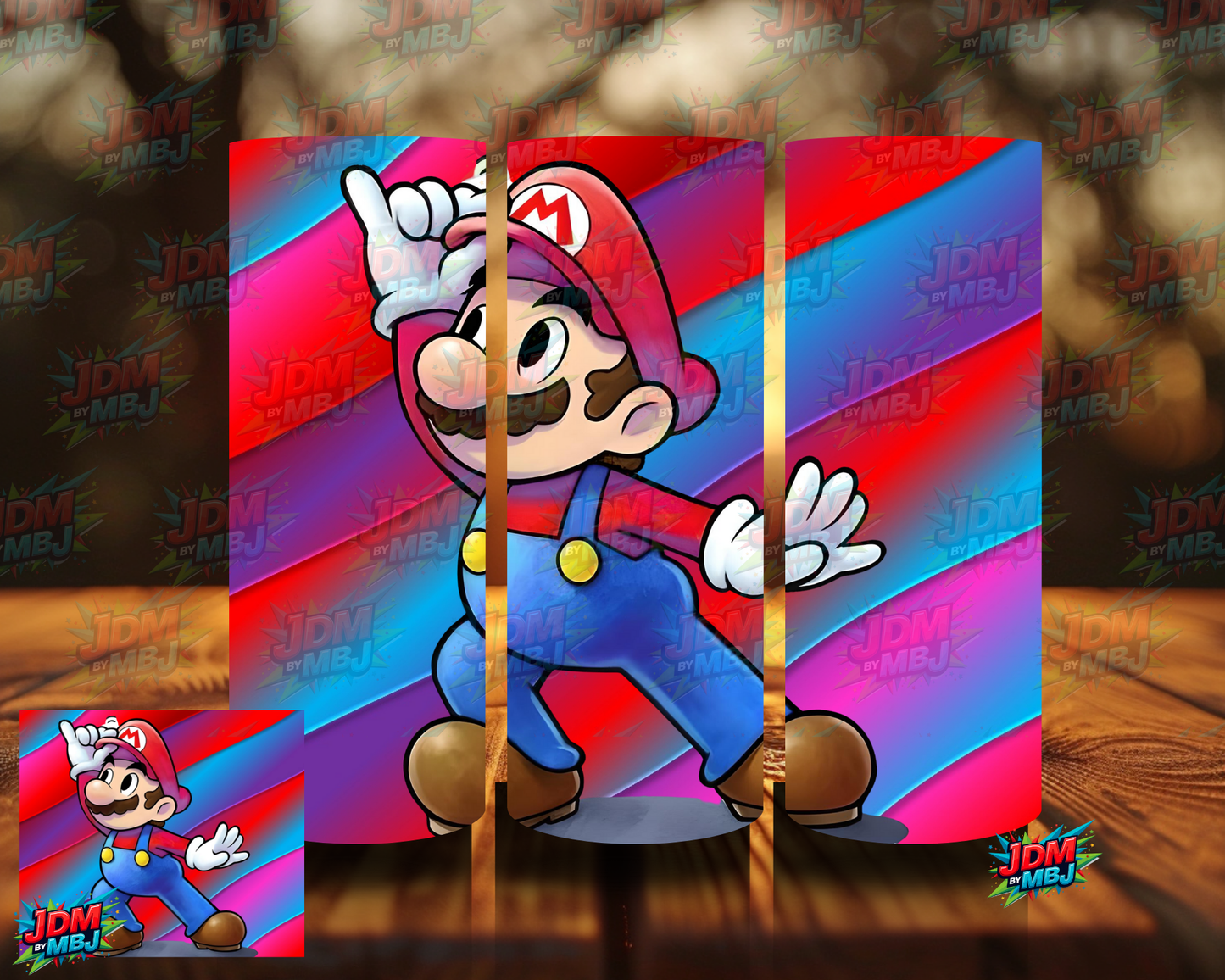 Inspired by Super Mario Sublimation Prints