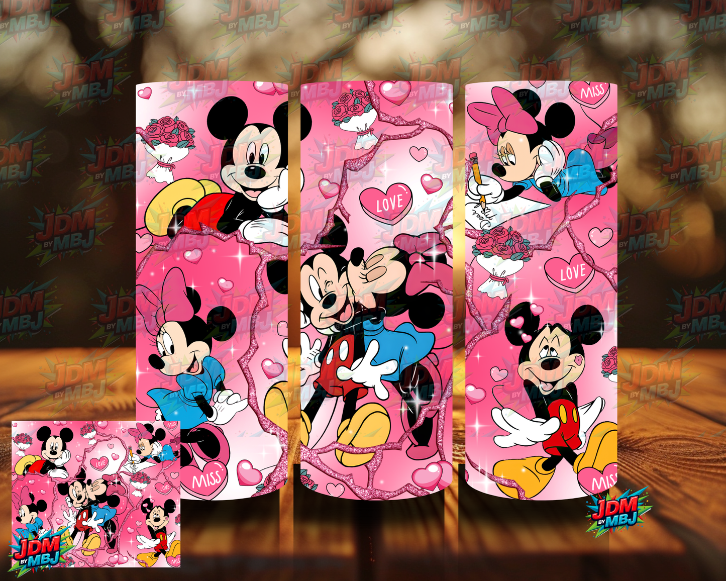 Inspired by Valentine Disney Sublimation Prints