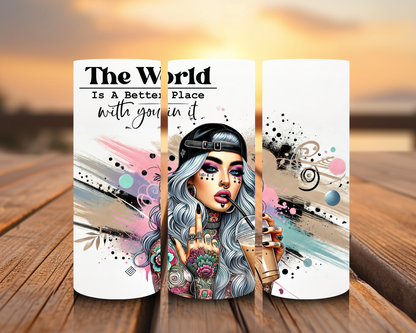 Inspirado en las impresiones de sublimación de Tattoo Girl